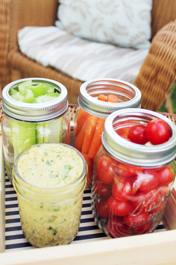 Pack Your Picnic - Clean White Bean Hummus via IHOD