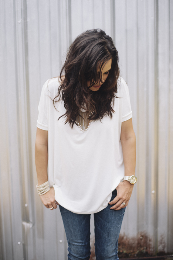 Loose top + Jeans | IHOD