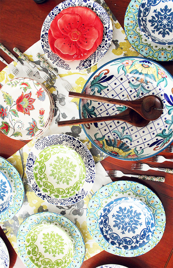 bohemian plates