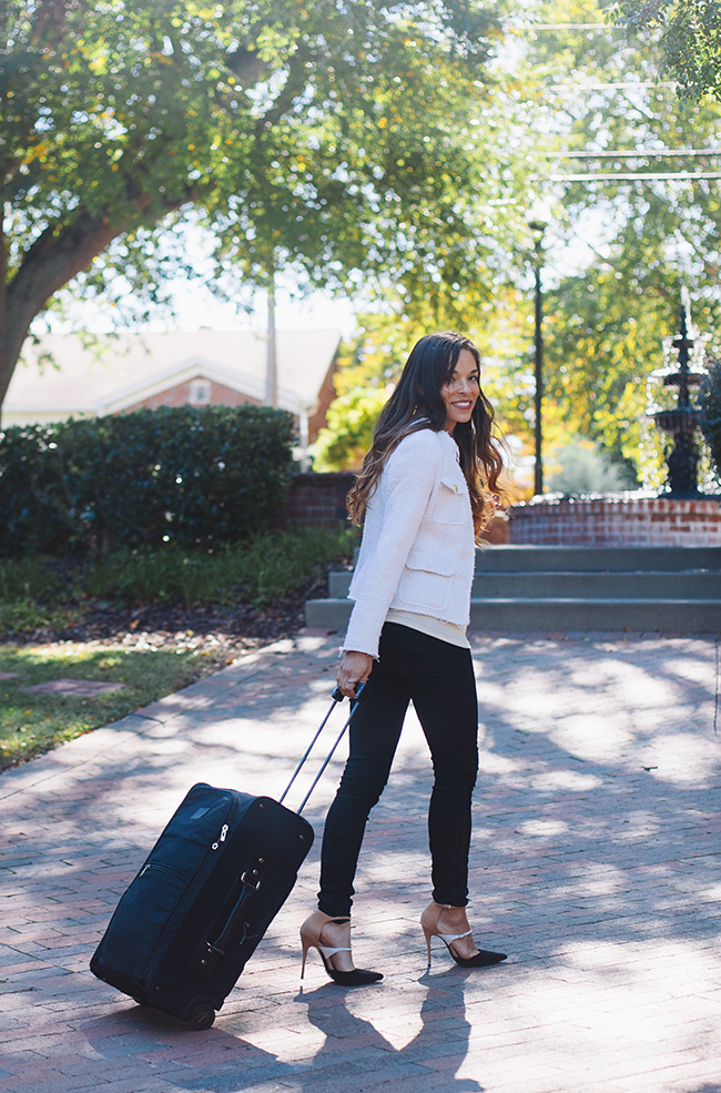 From airplane to meeting wear