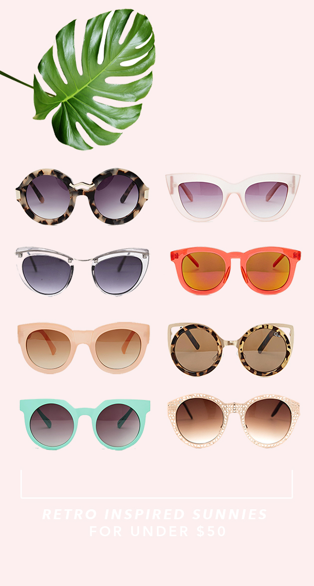 Retro sunnies for under $50