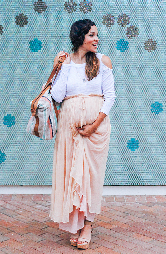 Blush + White via In Honor of Design