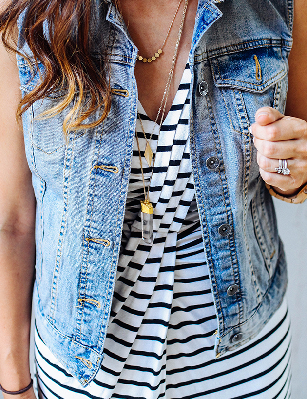 Triple layer necklace