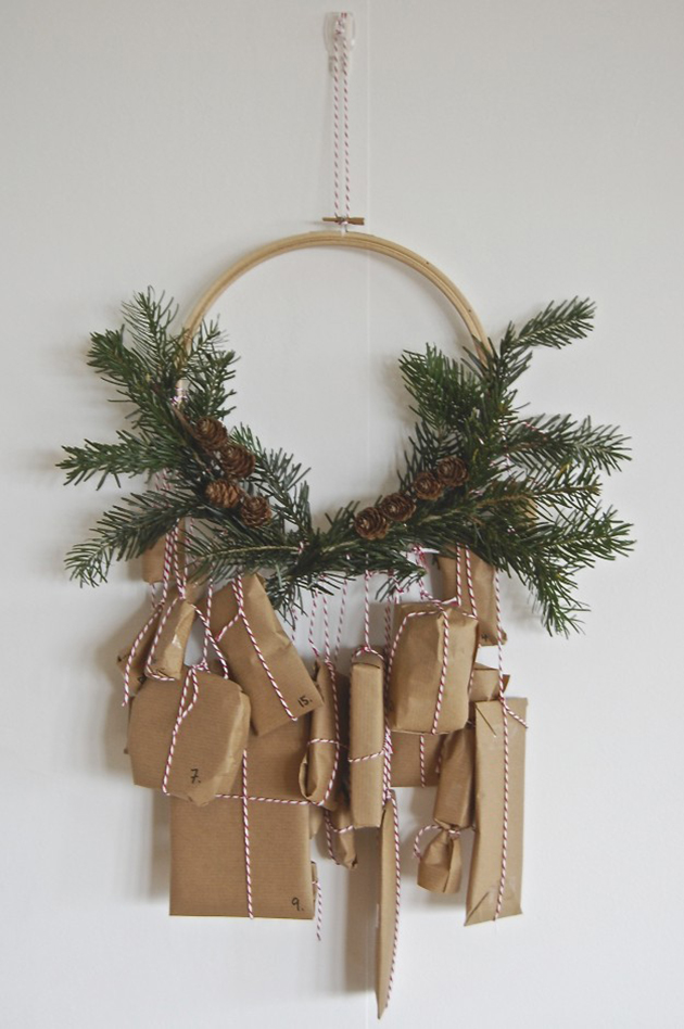 diy advent wreath
