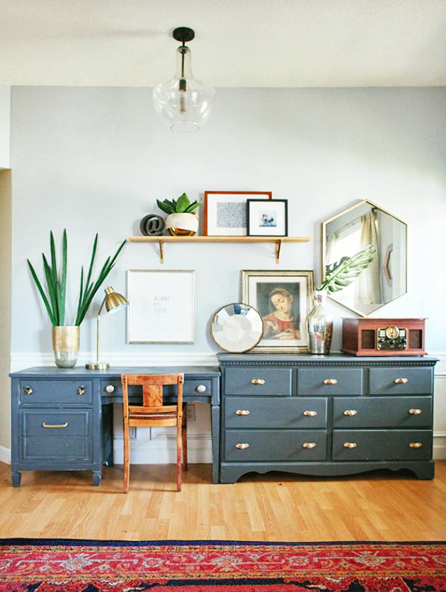 Entryway table + office space