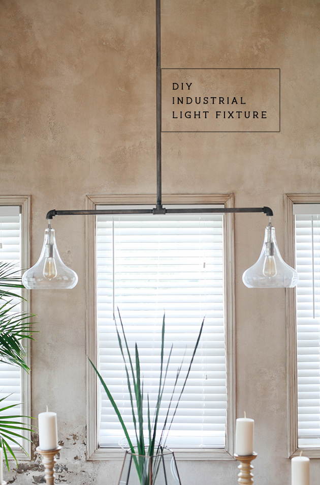 DIY industrial lighting