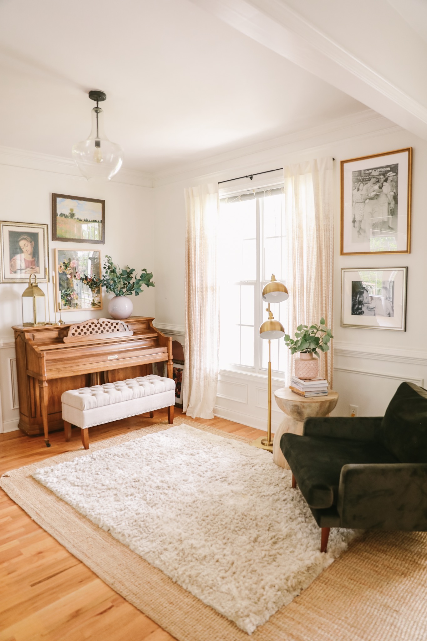 living room, music room design