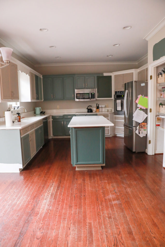 white oak flooring before and after