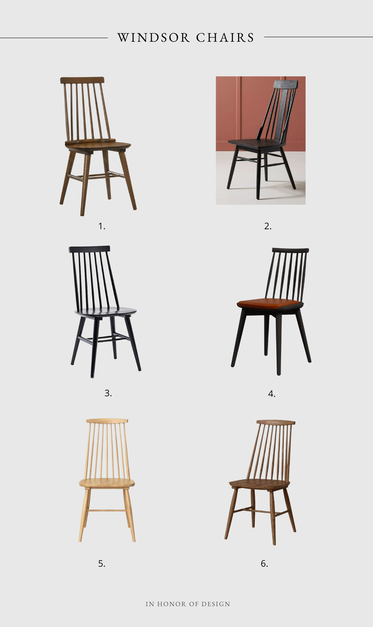 windsor chairs
